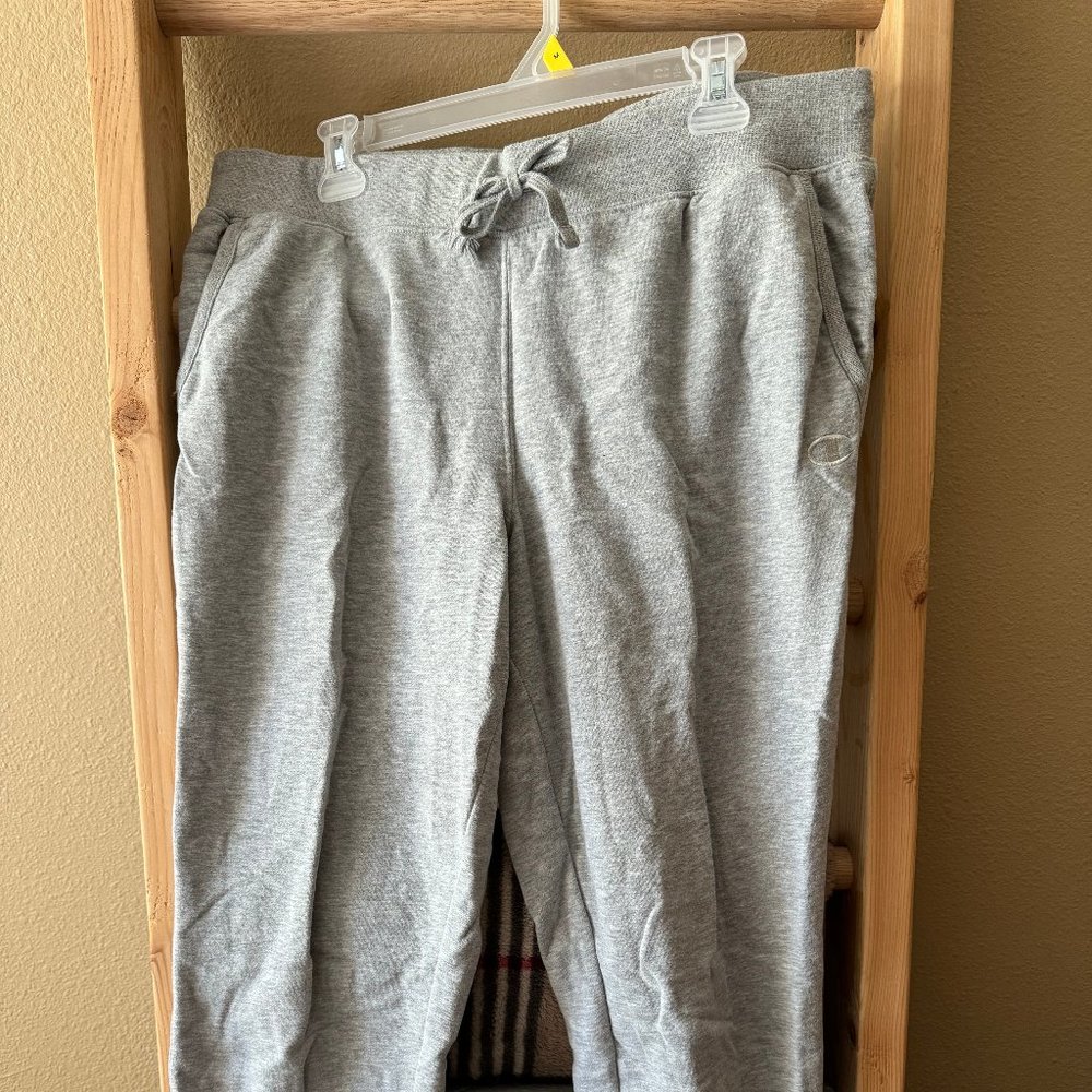 Grey champion sweatpants